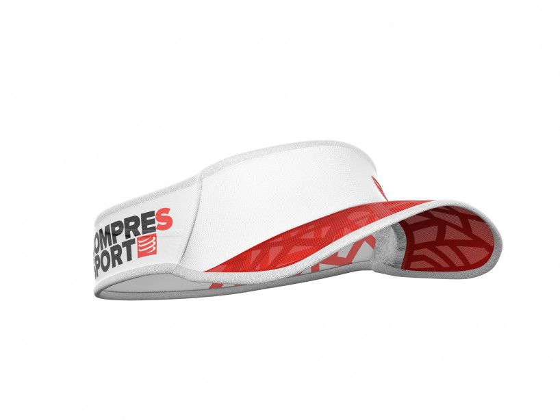 SPIDERWEB ULTRALIGHT VISOR RED/WHITE